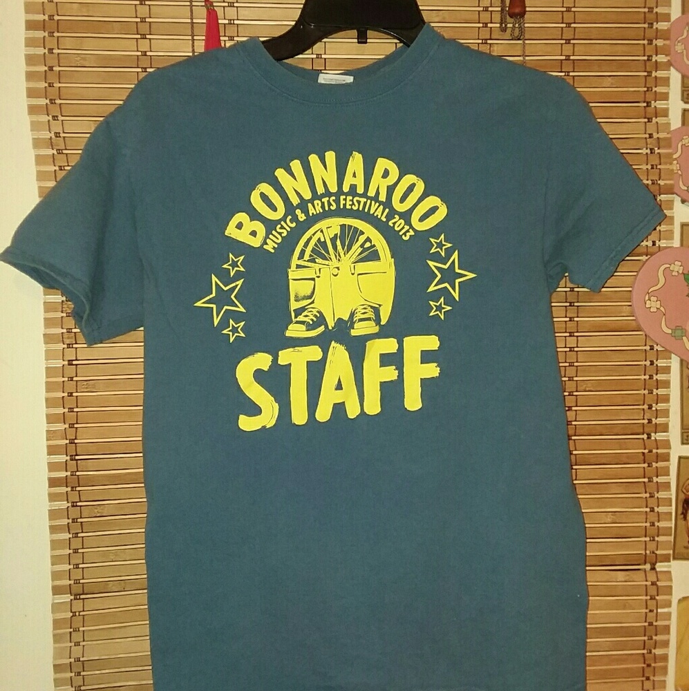 Bonnaroo 2013 staff t shirt